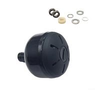 Manopola di ricambio per mulinello da pesca con braccio basculante in fibra di carbonio per Daiwa per mulinelli STELLA, Tatula, Nasci serie con accessori (nero)