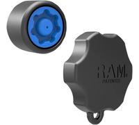 Ram Mount Pin-Lock, manopola di sicurezza male Nero