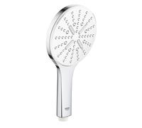 manopola doccia Grohe Rainshower 130 SmartActive a 3 getti, finitura moon white - 26544LS0