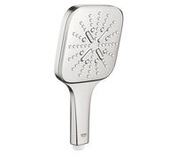 manopola doccia Grohe Rainshower 130 SmartActive Cube EcoJoy a 3 getti, finitura supersteel - 26582DC0