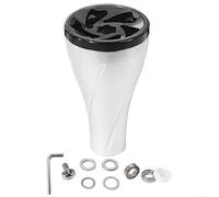 Manopola ergonomica per mulinello a goccia d'acqua, 36 mm, antiscivolo | Adatto per daiwa, stella, stradic; dimensioni 36 mm; costruzione in lega di alluminio; forma ergonomica a goccia d'acqua