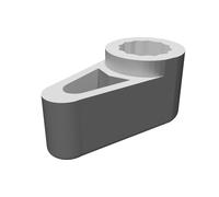 Manopola Esagonale Ricambio per Testa Treppiede Manfrotto Stampata 3D