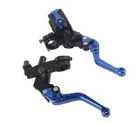 Manopola Freno Leva Cilindro Maestro Freno In Alluminio Leva Freno A Sei Marce Facile Da Installare Accessori Per Motociclette Universali(Blue)