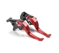 Manopola Freno Leva Per NX500 Per NX400 Per NX 400 Per NX 500 2024 2025 Accessori Per Moto Leve Freno E Frizione Corte A Due Dita Maniglia Leva Freno(Red)