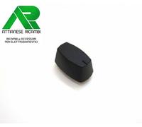 MANOPOLA FUOCHI GAS NERA SATINATA PH7 ARISTON INDESIT C00119224 ORIGINALE