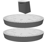 Manopola Grande Macinatura per Eureka Mignon Macinacaffè 100 Tacche 3D