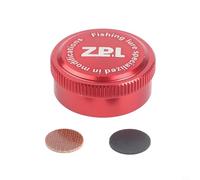 Manopola in alluminio compatibile con Shimano, per mulinelli CURADO Baitcast per M16 passo filettatura 0,5 mm e corrispondenza diametro (rosso)