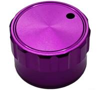 Manopola in alluminio lavorato con precisione per mulinello ZEORSHIS Casting, supporta il controllo meccanico dei freni e la sintonizzazione del suono (viola)