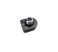 Manopola interruttore specchietto retrovisore laterale cromata opaca, specchietto riscaldato per guida a sinistra, compatibile con Golf, Jetta MK4, Passat B5, ricambi.