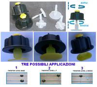 MANOPOLA MICROMETRICA - DISTANZIATORI LIVELLANTI - PAVIMENTI - TUTTI I TIPI