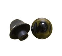 MANOPOLA NERA adattabile FRANKE PERNO DIAMETRO 6 mm MOZZO 12 mm made in italy [EEK: E]