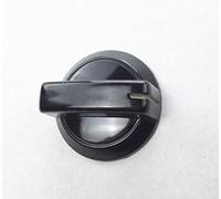 MANOPOLA NERA CANDY GASFIRE IBERNA CUCINA GAS INNESTO MM 6 GAMBO MM 0 02969210