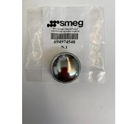 manopola ORIGINALE 694974548 COMPATIBILE CON SMEG per piani cottura e forni a gas in plastica dura fascetta metallo stringi gambo cappellotto in acciaio.