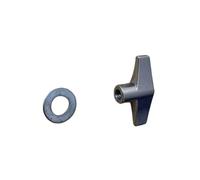 Manopola per dado a forma di farfalla professionale in lega di zinco anti corrosione manopola dado manutenzione standard