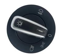Manopola per fari Auto per Golf VI per 5K1 2008 2009 2010 2011 2012 OEM: 3C8941431B Manopola per Interruttore di Controllo della Regolazione dei fari della Console Centrale dell'auto