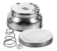 Manopola per Macchina della Pasta in Acciaio Inox Argento | Accessorio per Macchinetta per Pasta Manuale, Ricambi per Macchina Pasta Imperia, Uso Domestico