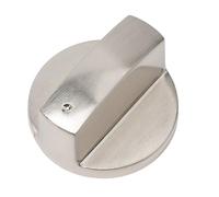 Manopola per Stufa a Gas 2 pezzi manopole di controllo della stufa 6/8 mm manopola del piano cottura a gas interruttore del bruciatore della gamma in metallo pulsante manopole in lega di zinco di rica