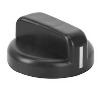 Manopola per Stufa a Gas 6 pezzi manopole di controllo for fornelli a gas in plastica nera da cucina
