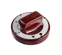 MANOPOLA PORTA SERBATOIO ROSSO SHAHI SHAAN TANDOORI 70mm ROTONDO NERO MANOPOLA PEL21S VALVOLA