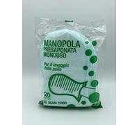 Manopola presaponata monouso 20pz