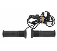 Manopole riscaldate Koso 7/8 pollici + 1 pollice L 120mm interruttore +10cm nero