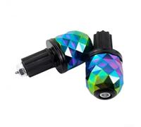 Manopola rotante a forma di diamante per manubrio moto, in lega di alluminio CNC anodizzata per protezione contro abrasione e ruggine (BWQ-016 sette colori)