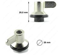 Manopola piano cottura cucina Smeg ricambio originale 694971388