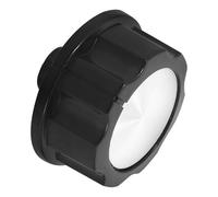 Manopola Sostitutiva per Timer Cucina in Abs Nero, Installazione Semplice | Design Elegante e Resistente al Calore, Uso Rapido su Stufa e Timer, Finitura Nera Compatta