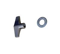 Manopola standard a forma di farfalla adatta per set da 6 mm e 8 mm, facile serraggio a mano senza attrezzi necessari manopola dado