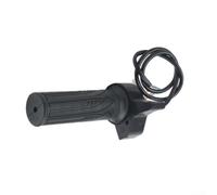 Manopola Twist Grip 22mm ABS Gomma 3 Velocità | Plastica ABS robusta, gomma antiscivolo, struttura , resistenza usura quotidiana, nero