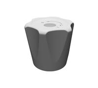 Manopola Valvola Radiatore per Attacco Quadro 7mm Ricambio Maniglia 3D