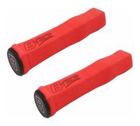 B-Race 1600212 Manopole, Rosso, Set di 2