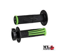 MANOPOLE A BLOCCAGGIO RAPIDO EMIG PRO V2 GRIP NERO/VERDE ODI H36EPBN