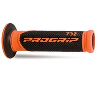 Manopole a doppia densità PRO GRIP Nero, Arancione fluorescente 06302203