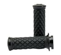 Manopole alumicore nero 08-up h-d con acceleratore elettronico Biltwell