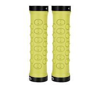 Manopole antiscivolo per manubrio da ciclismo Bloccaggio sulle manopole per manubrio da mountain bike (Verde chiaro)