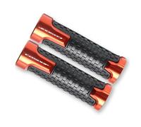 Manopole Antiscivolo Per Manubrio Moto, Acceleratore, CNC, Colorate, Accessori Per Moto, Per CB500F(Orange)