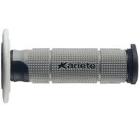 Manopole Ariete Trinity 02614-GRNB Grigio/Nero/Bianco MX Off Road 125mm