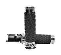 Manopole Avon Diamond Contour Air SS Cromate Harley Davidson 23-25