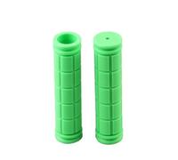 Manopole Bici 1 Pair Bicycle Grips Anti-slip Soft Rubber Handlebar Cover With High Flexibility For Mountain Road Bike Parts(Green)