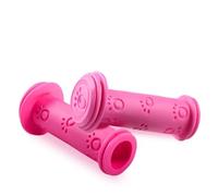 Manopole Bici 1 Pair Rubber Bike Bicycle Handle Bar Grips Anti-slip Waterproof Tricycle Scooter Handlebar For Kids Child Cycling Bars(Pink)