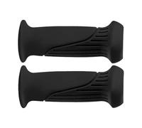 Manopole Bici 1Pair Rubber Grip Handle Bike Handlebar Grips Cover Anti-skid Bicycle Tricycle Skateboard Scooter For Child Kids(Black)