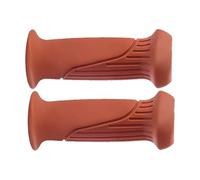 Manopole Bici 1Pair Rubber Grip Handle Bike Handlebar Grips Cover Anti-skid Bicycle Tricycle Skateboard Scooter For Child Kids(Brown)