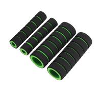 Manopole Bici 2 Pair 4.3'' Foam Non-slip Motorcycle Bike Handlebar Brake Clutch Lever Bicycle Grip Cover Sponge(Green)