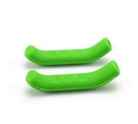 Manopole Bici 2pcs Bicycle Grips Brake Handle Silicone Cover Mountain Bike Protective Rubber Handlebar Accessories(Green)