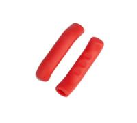 Manopole Bici Bicycle Silicone Cover Brake Handle BIke Anti-slip Grips Handlebar Protect Protective Gear Bike Accessories(Red)