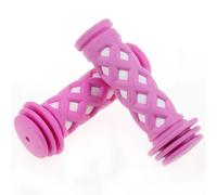 Manopole Bici Bike Handlebar Grips, For Bicycle, Balance Bikes, Road And Scooters, Soft And Comfortable(Pink)