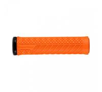 Manopole Bici Charger Evo Arancio - Doppia Texture per Comfort e Controllo
