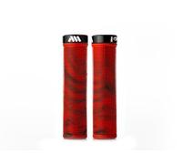 Manopole Bici MTB AMS Barcode - Comfort Esteso Senza Guanti - Ideali per Dirt Jump, Freeride e Trail