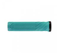 Manopole Bici MTB Wasatch Lock-On Blu - 29mm - Presa Tecnica, Anti-Vibrazione